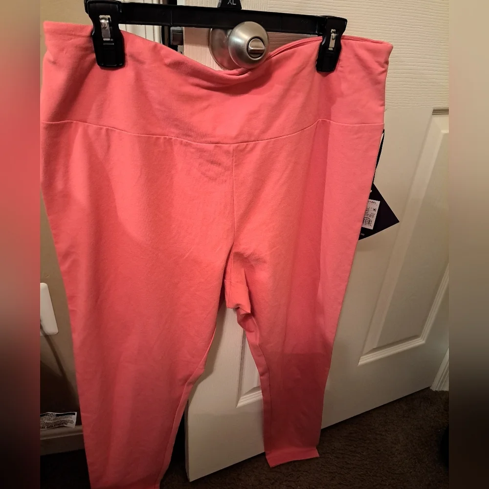 Ava Women's Avaa &Viv stretch 👖 coral NWT - Picture 1 of 5